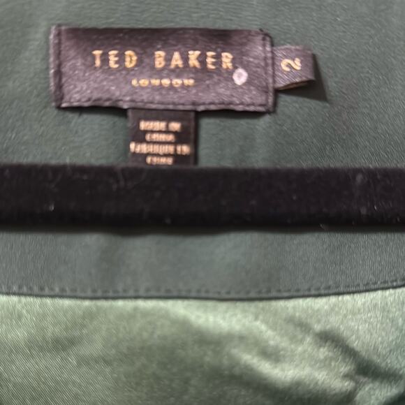 Ted Baker Green Floral Blouse - Picture 7 of 7